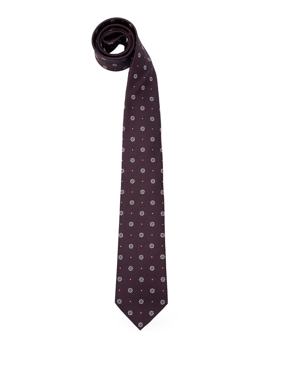 Saint Laurent Men Tie In Silk Jacquard