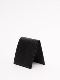 Dolce & Gabbana Men Calfskin Bifold Wallet With Logo Tag