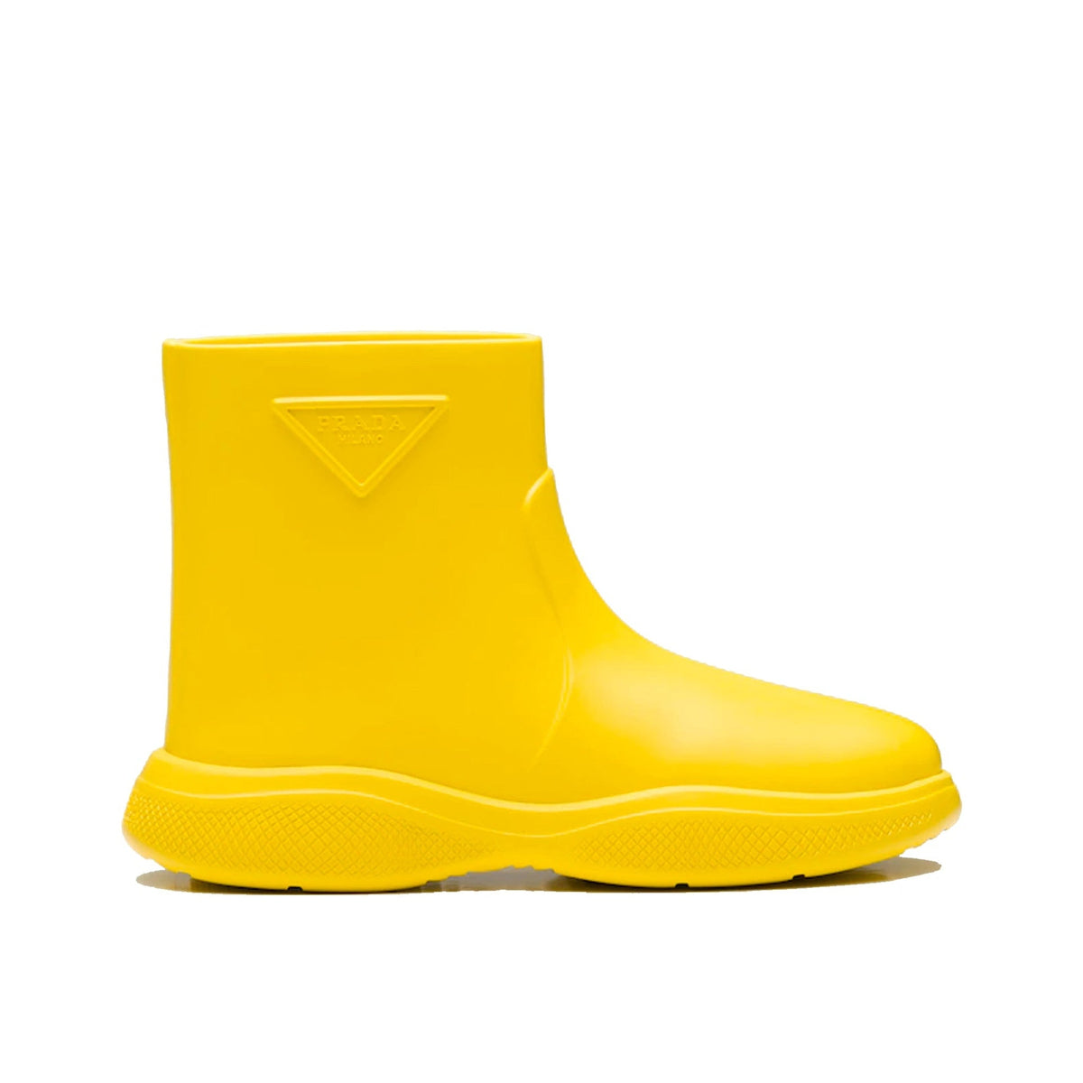 Prada Logo Rubber Boots Women