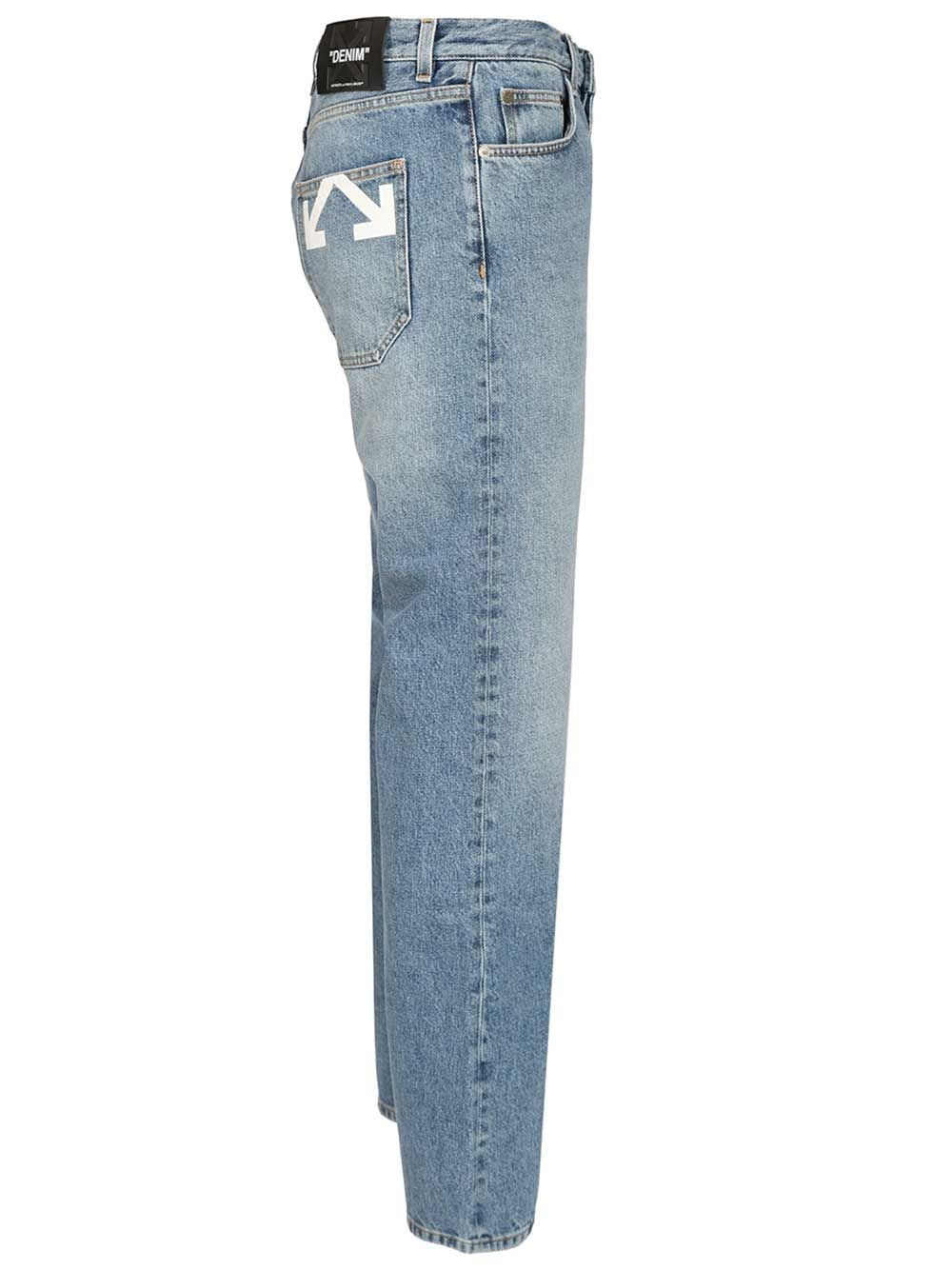 Off-White Men Half Arrow Jeans