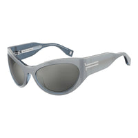 Marc Jacobs Sunglasses Cat Eye Full Rim, Ivory Frame and Grey Brown Gradient Lens MJ1087/S0SZJPR