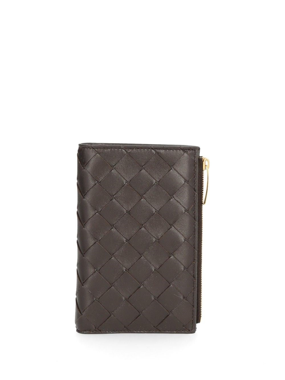 Bottega Veneta Women Medium Bi-Fold Braided Wallet