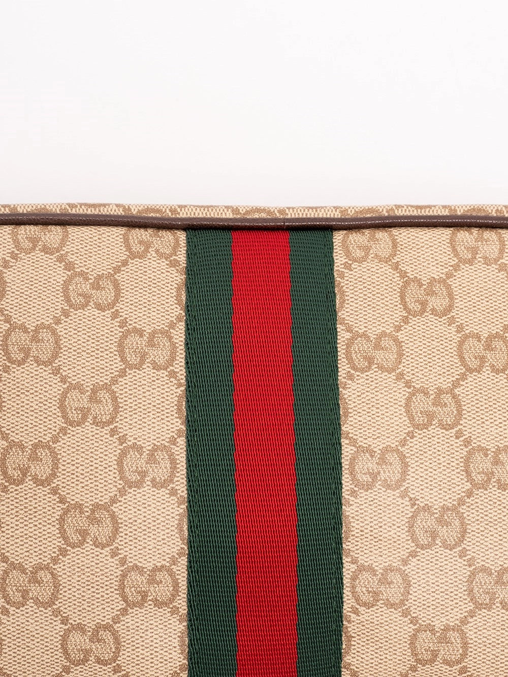 Gucci Men `Gg Coated Web` Crossbody Bag