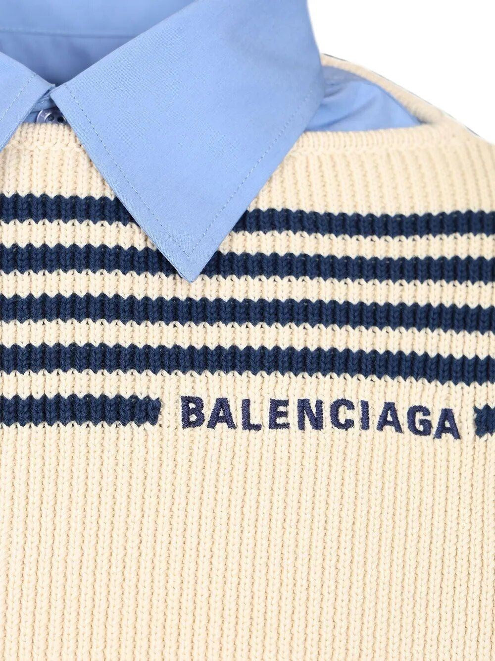 Balenciaga Women Hybrid Sweater