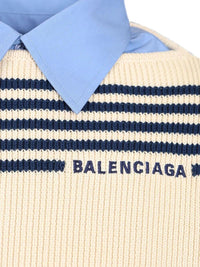 Balenciaga Women Hybrid Sweater