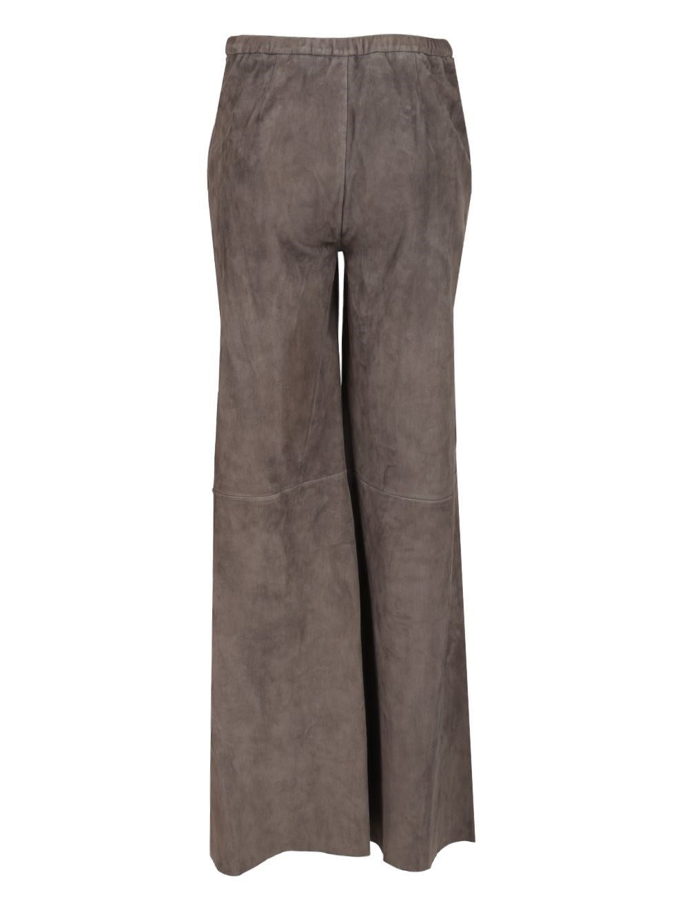 Forte_Forte Women Lightweight Suede Trousers