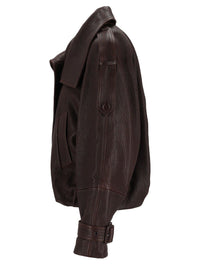 Acne Studios Women Full Grain Leather Jacket