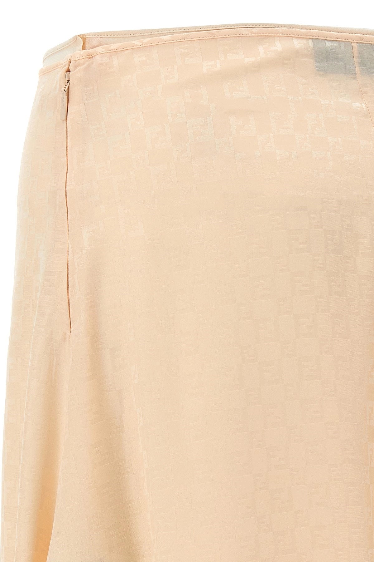 Fendi Women Ff Silk Skirt