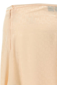 Fendi Women Ff Silk Skirt