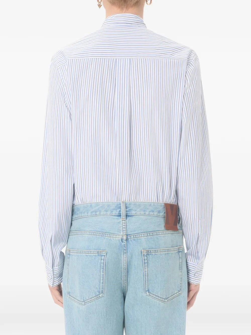 Valentino garavani Valentino Garavani Men `Vlogo Signature` Striped Shirt