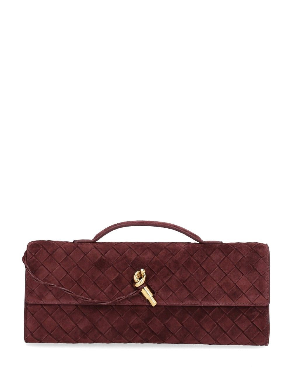 Bottega Veneta Bottega Veneta Women Andiamo Suede Clutch