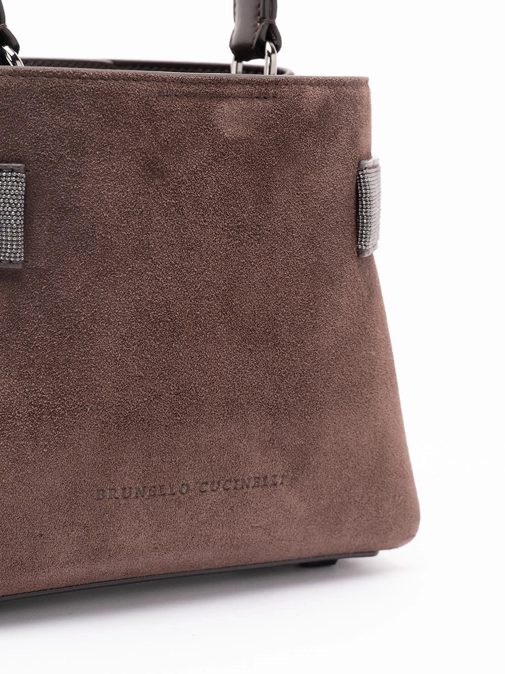 Brunello Cucinelli Women Small Soft Velour Crossbody Bag