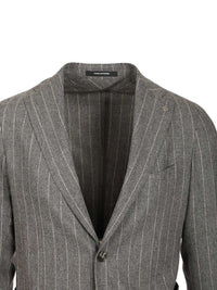Tagliatore Men "Montecarlo" Pinstriped Suit