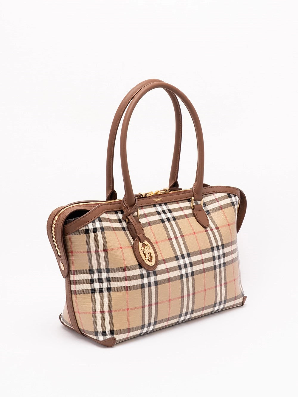Burberry Women Small Zipped Tote