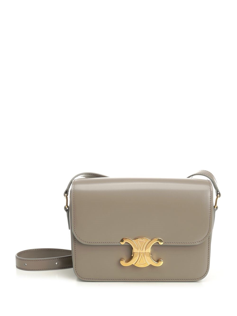 Celine Women Triomphe Teen Shiny Calfkin