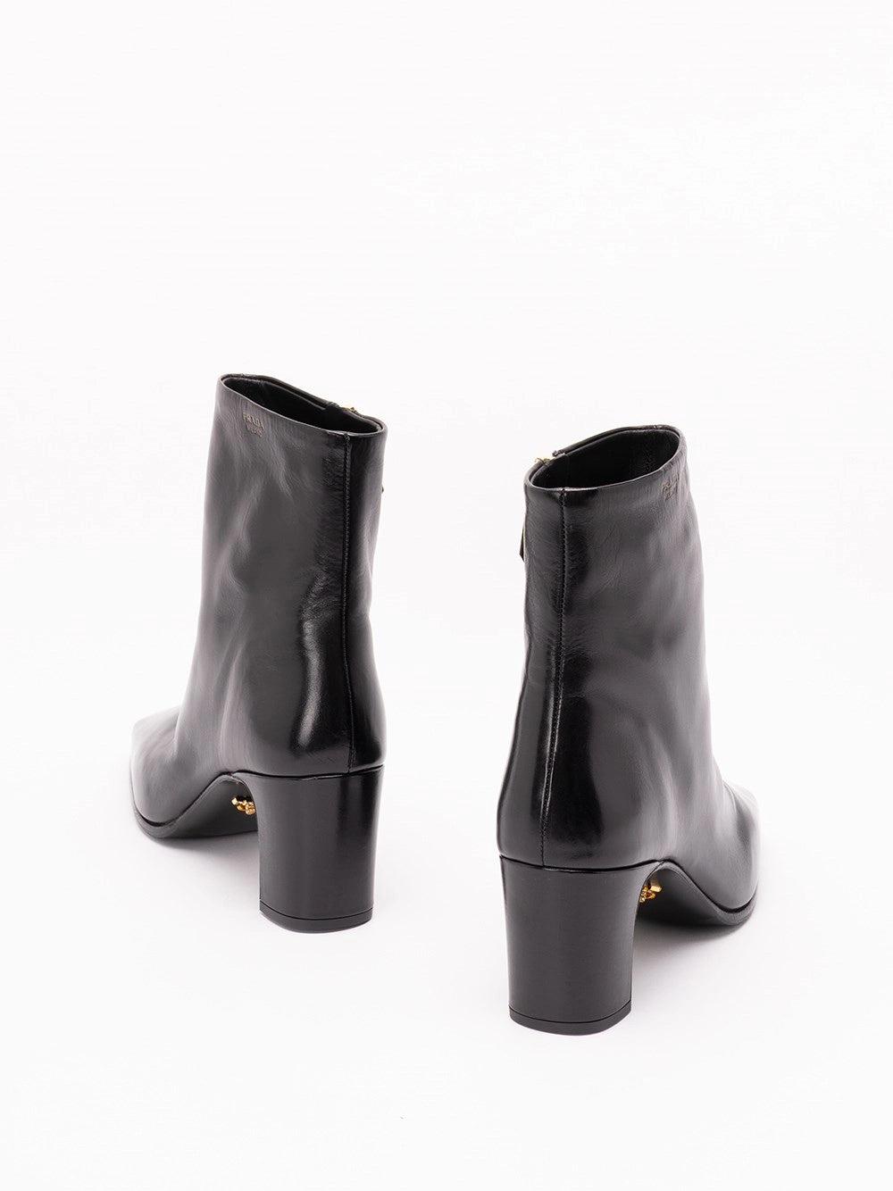 Prada Women Leather Booties