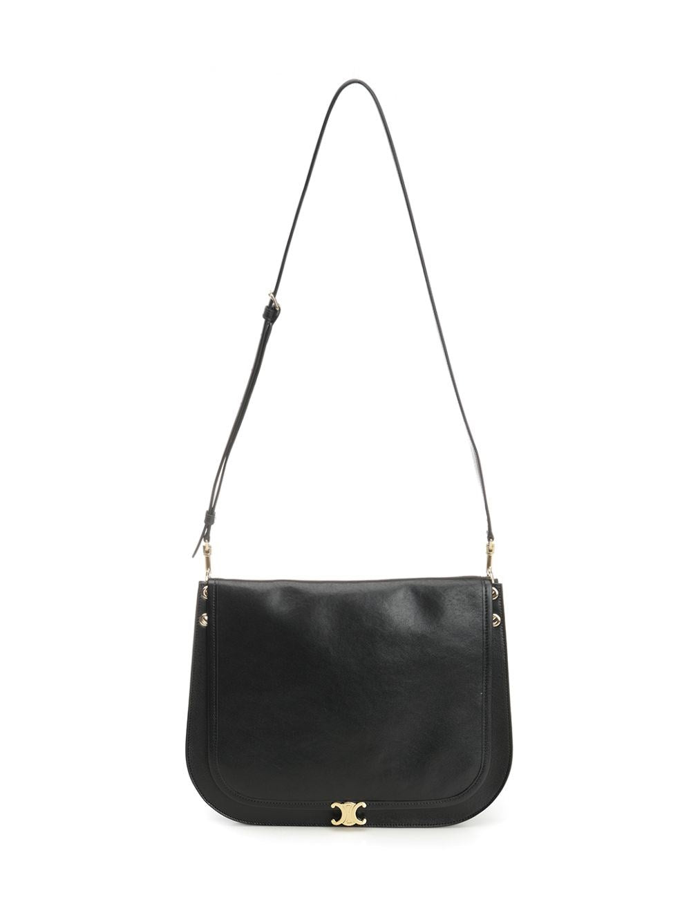 Celine Women "Besace" Leather Bag