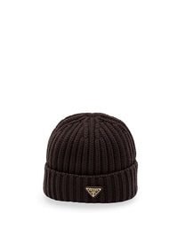Prada Women Wool Beanie