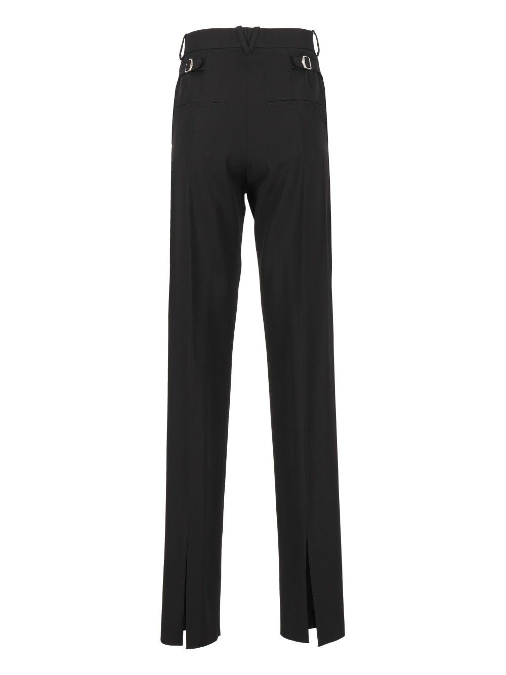 Bottega Veneta Women Grain De Poudre Wool Trousers