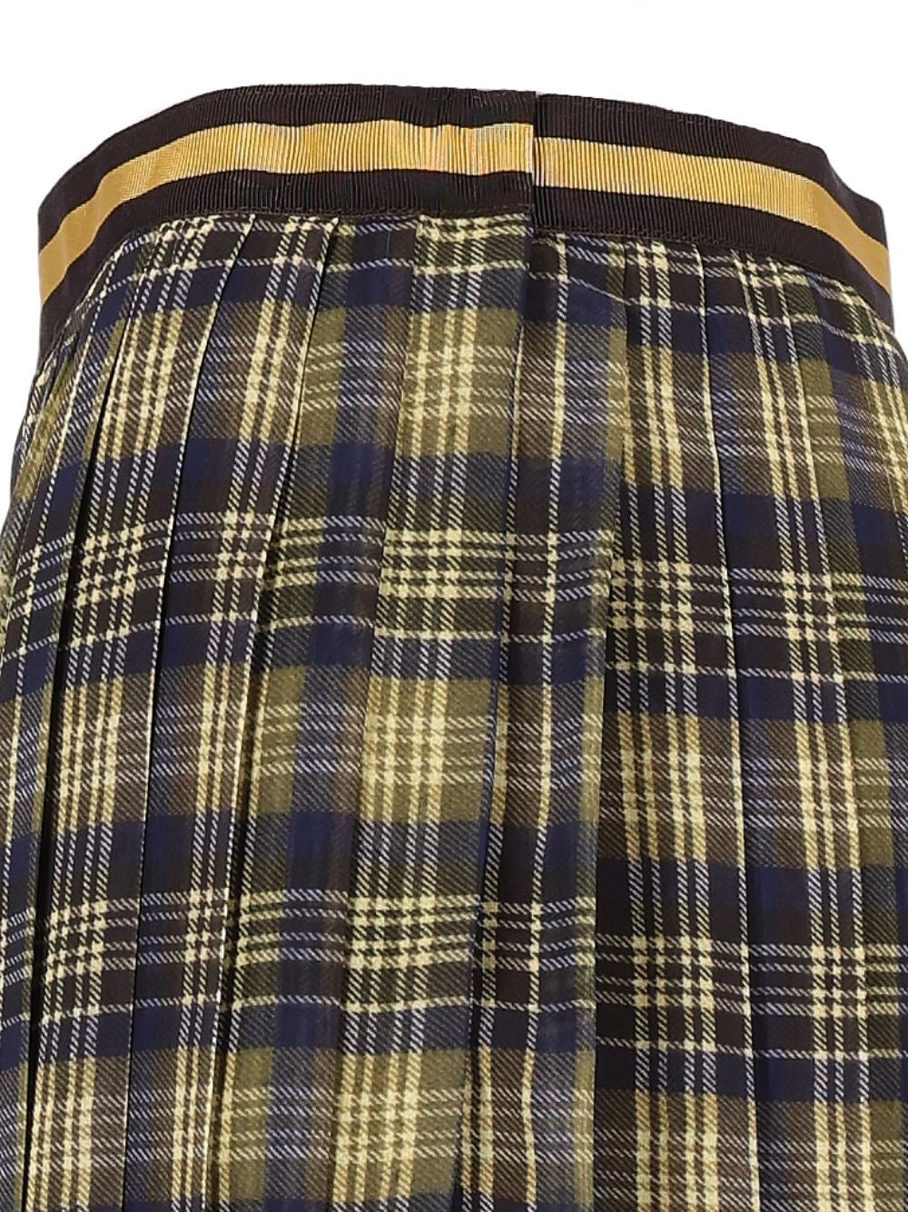 Dries Van Noten Women Tartan Skirt