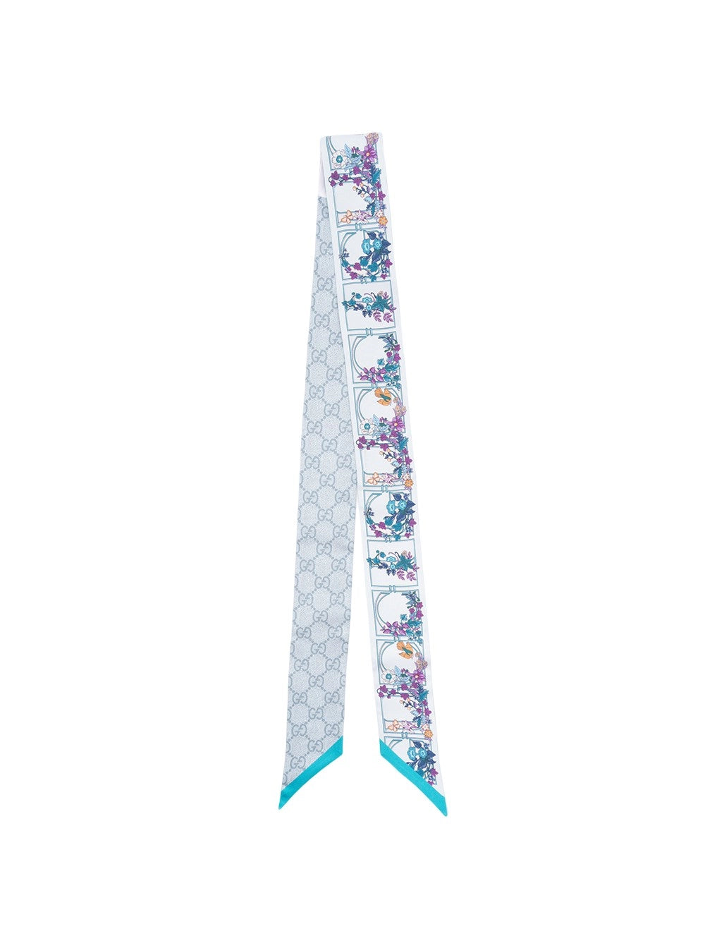 Gucci Women Printed Gg Silk Twill Jaquard Ribbon