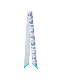 Gucci Women Printed Gg Silk Twill Jaquard Ribbon