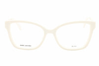 Marc Jacobs Eyeglasses Cat Eye Full Rim, Ivory Frame and Clear Demo Lenses Lens MARC7350SZJ00