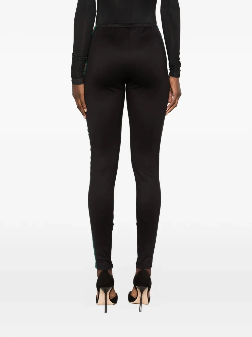 Gucci Gucci Women Technical Jersey Leggings With Web Insert