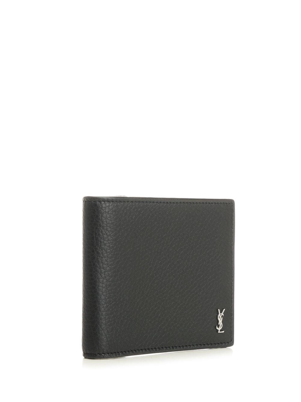 Saint Laurent Men Tiny Cassandre Wallet