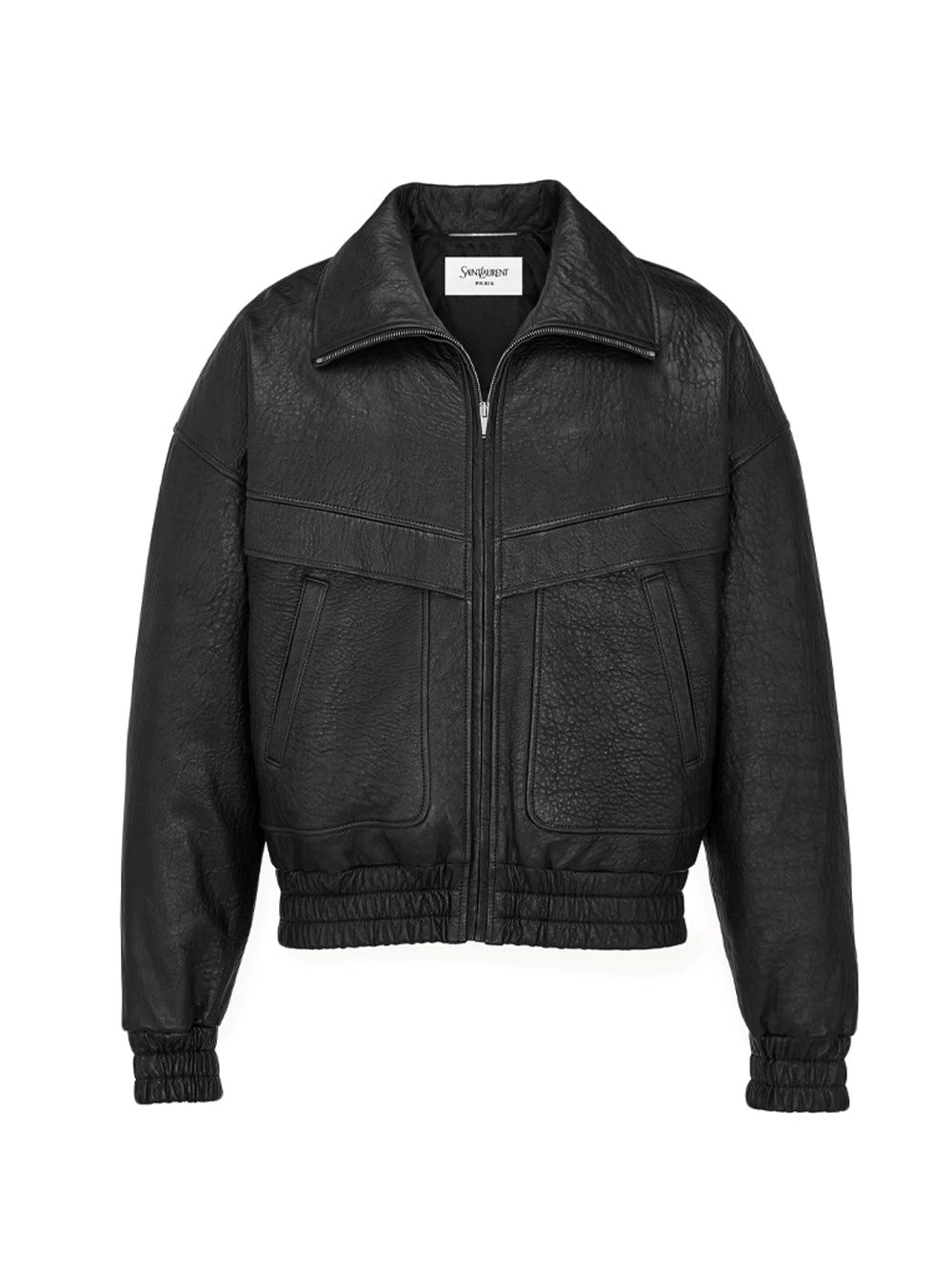 Saint Laurent Men Jacket In Bubbled Lambskin