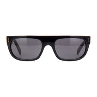 Celine Sunglasses Square Full Rim, Black Frame and Grey Lens CL40101I01A