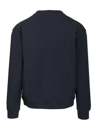 Celine Celine Men Crewneck Cotton Sweatshirt