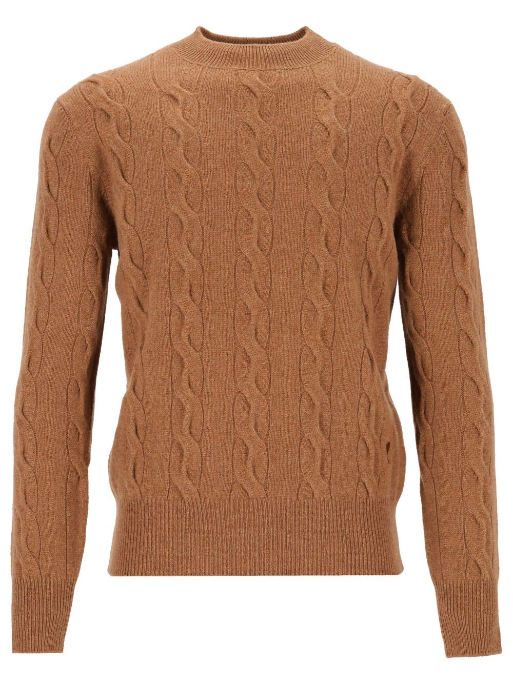 Ami Women Cable-Knit Sweater
