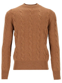 Ami Women Cable-Knit Sweater