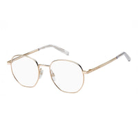 Marc Jacobs Eyeglasses Round Full Rim, Copper Gold Frame and Clear Demo Lenses Lens MARC434/N0DDB00