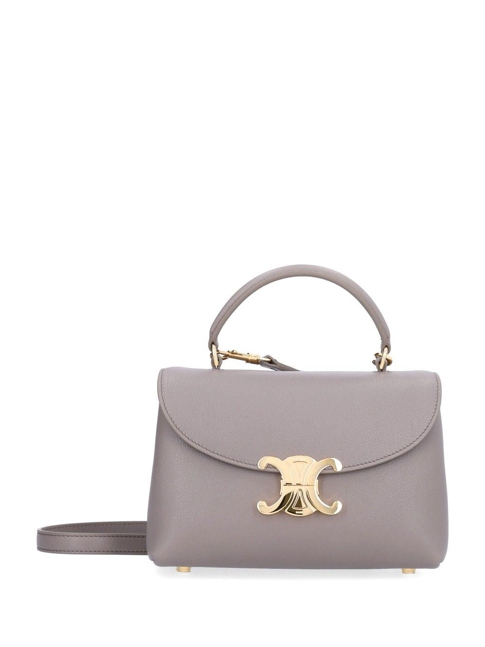 Celine Women Nino Teen Bag In Garnet Leather