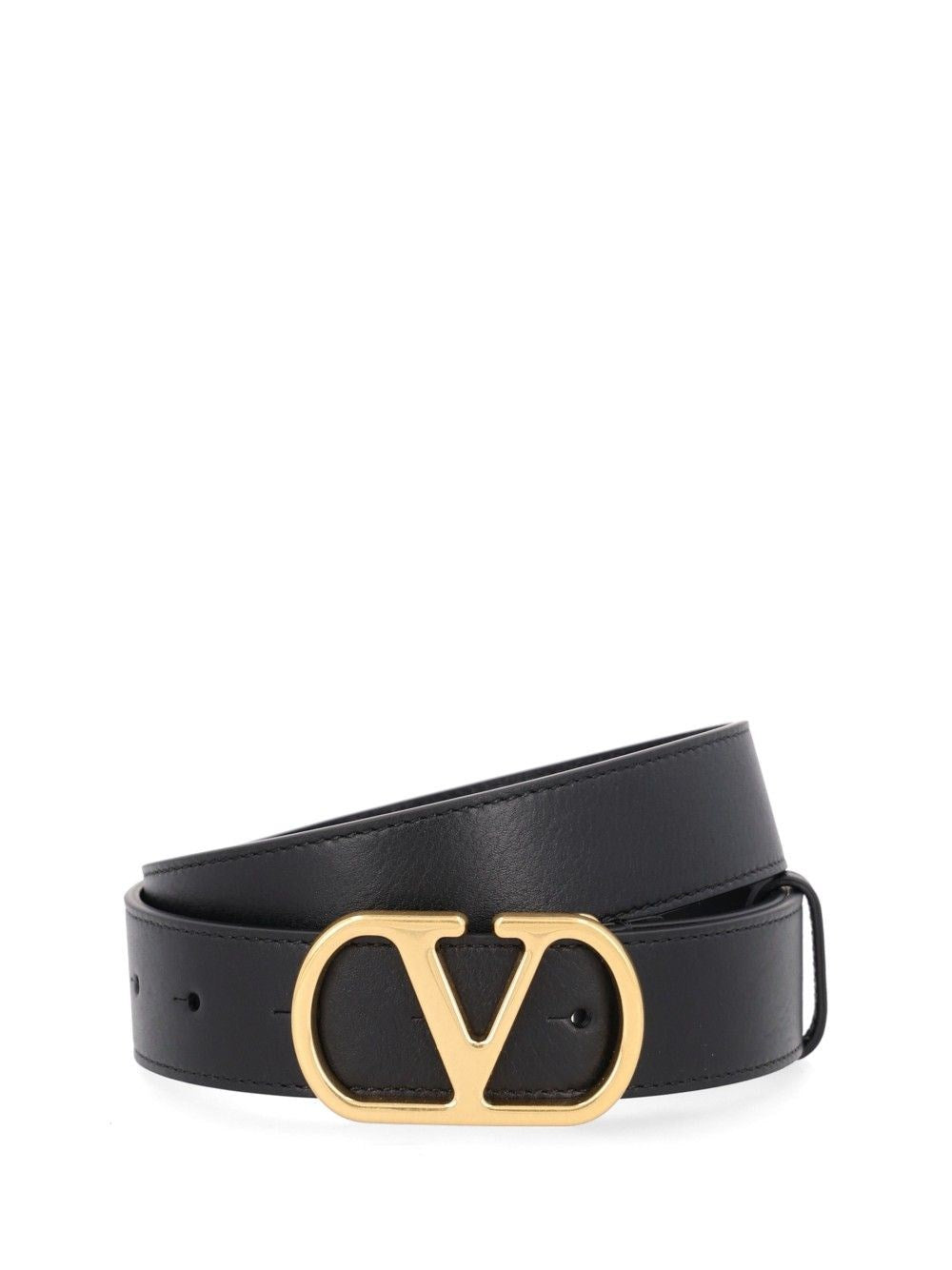 Valentino Garavani Valentino Garavani Women Vlogo Signature Leather Belt