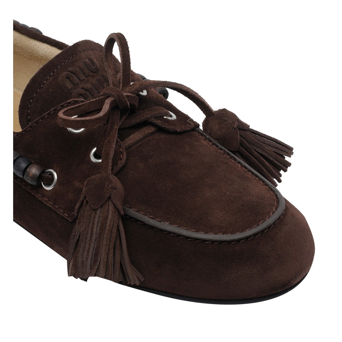 Miu Miu Miu Miu Women Deck Loafers