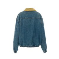 Miu Miu Women Denim Logo Blosuon