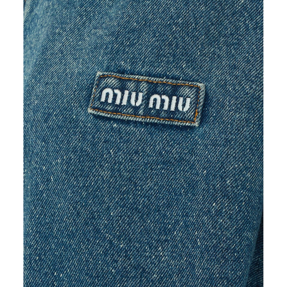 Miu Miu Women Denim Logo Blosuon