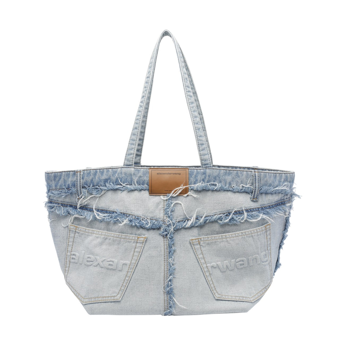 Alexander Wang Women Denim Punch Tote Bag