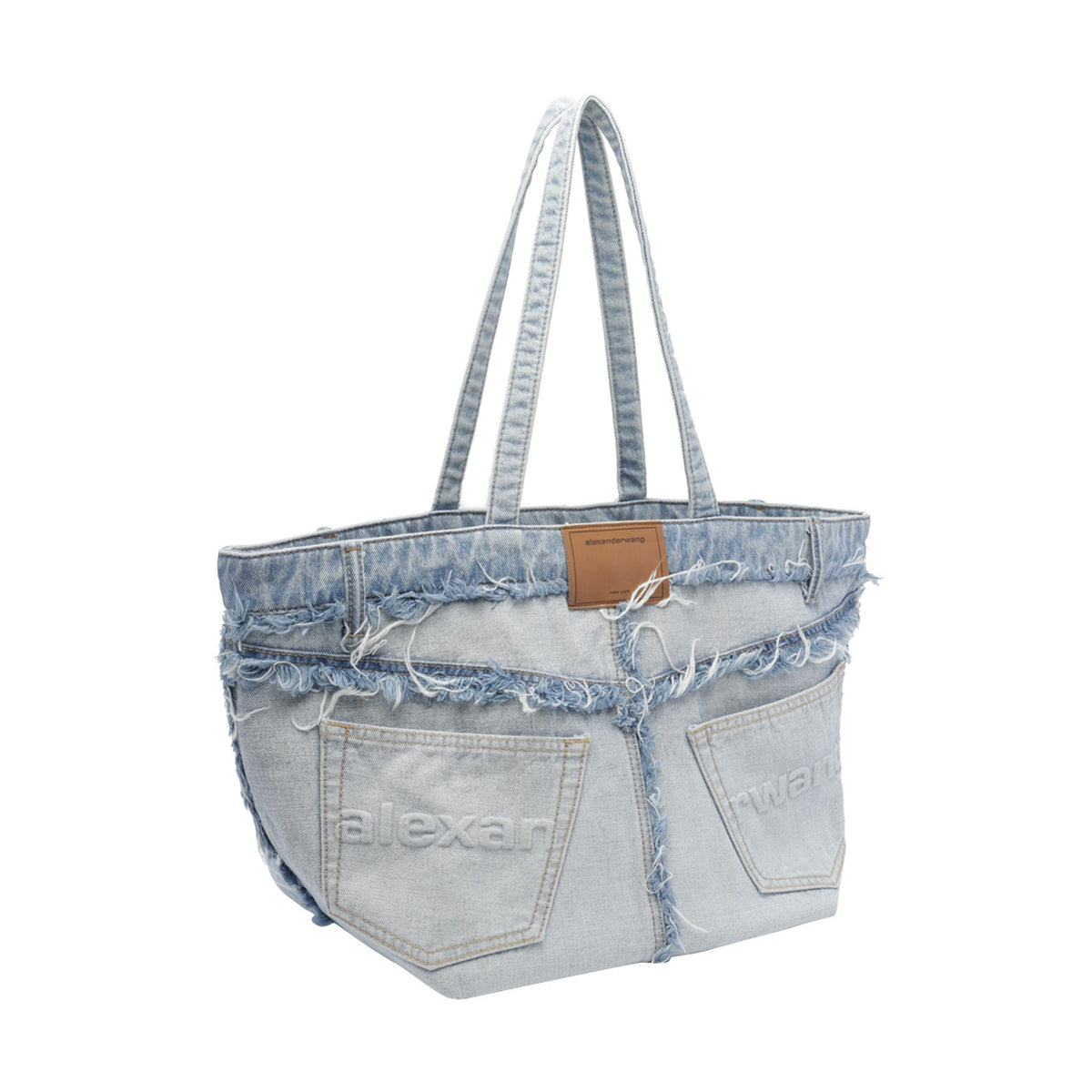 Alexander Wang Women Denim Punch Tote Bag