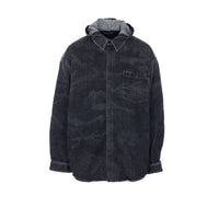 Balenciaga Balenciaga Men Denim Shirt Parka