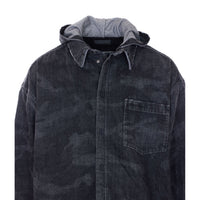 Balenciaga Balenciaga Men Denim Shirt Parka