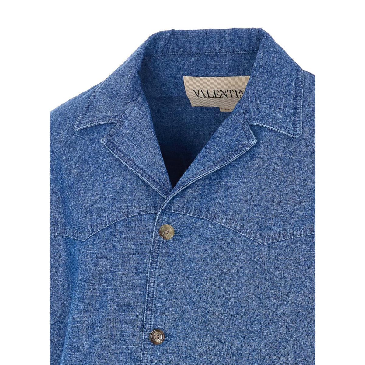 Valentino Garavani Valentino Garavani Men Denim Shirt