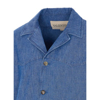 Valentino Garavani Valentino Garavani Men Denim Shirt