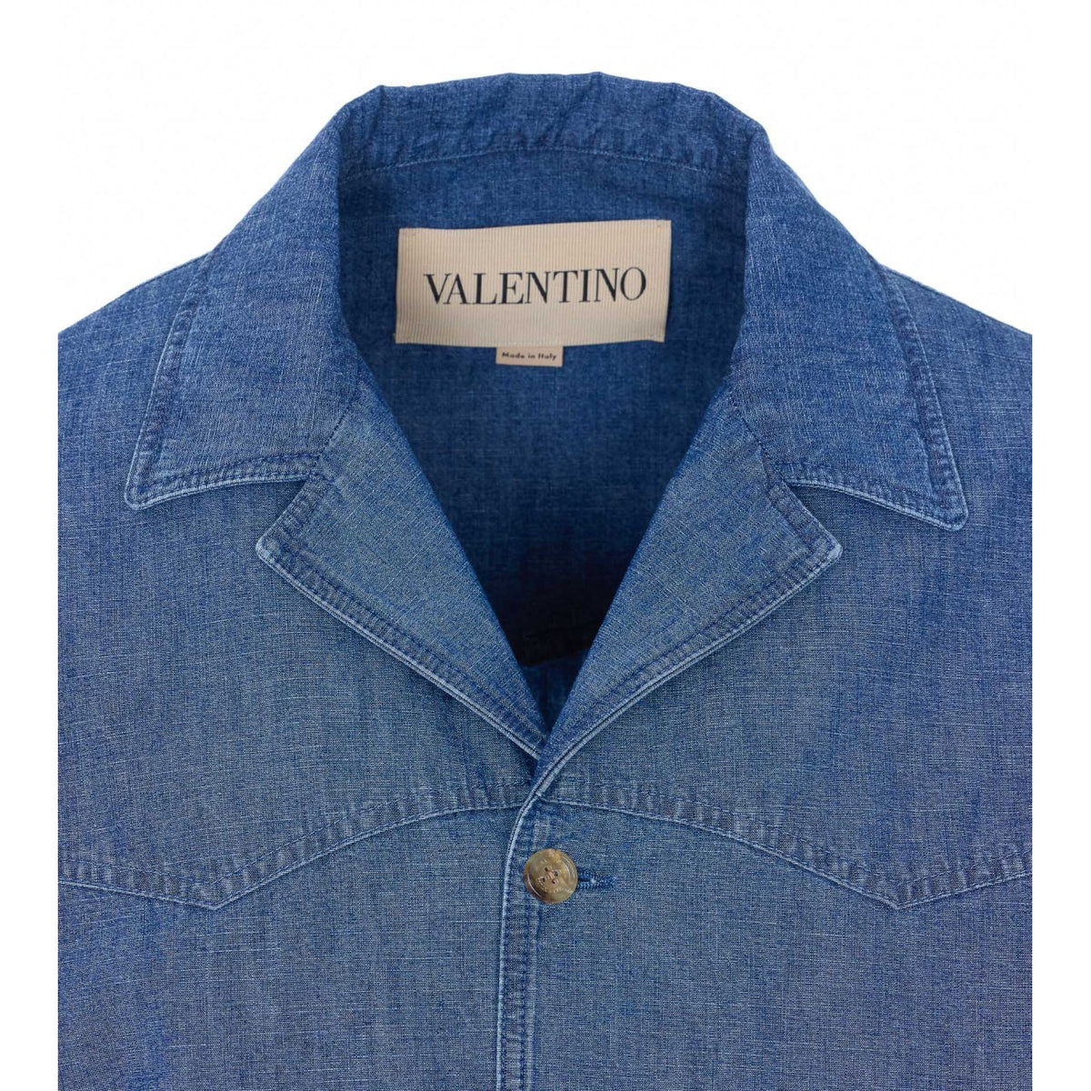 Valentino Garavani Valentino Garavani Men Denim Shirt