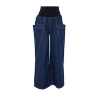 Alaia Women Denim Sweatpants