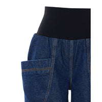 Alaia Women Denim Sweatpants