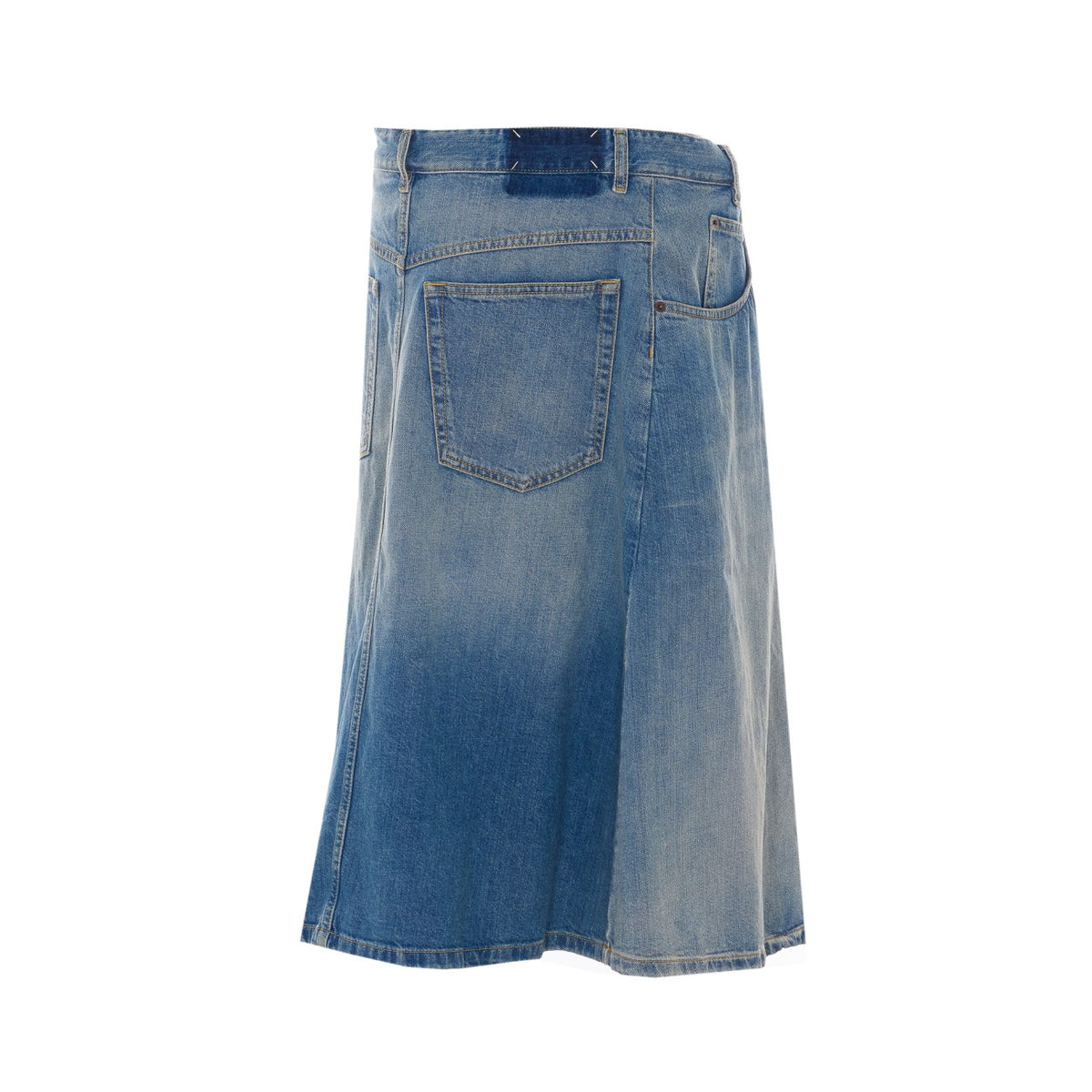 Maison Margiela Maison Margiela Women Denim Wallet Midi Skirt